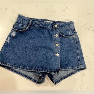 Zara denim skort